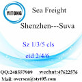 Shenzhen Port LCL Consolidatie naar Suva